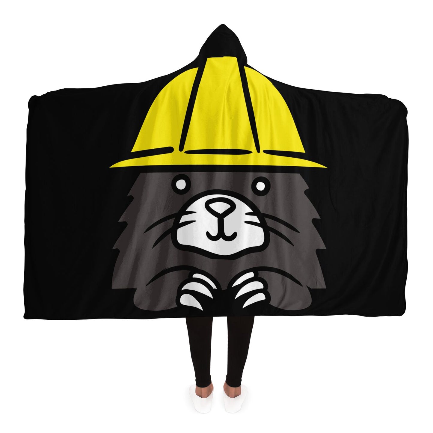 Explorer Mole Hoodie Blanket