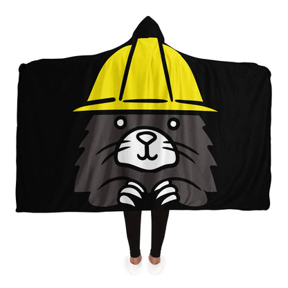 Explorer Mole Hoodie Blanket